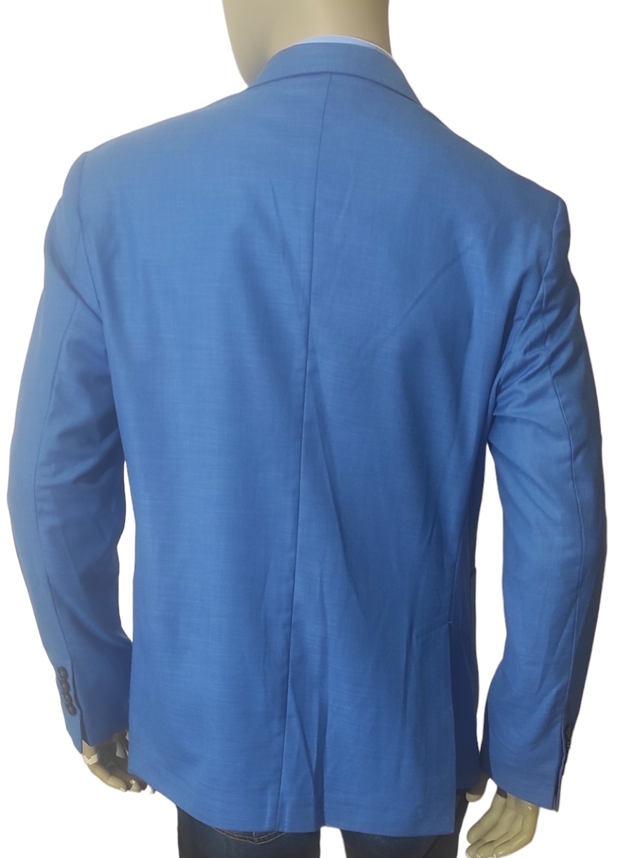 Men's Sky Blue Blazer - Made in Italy - Emporio Brand
