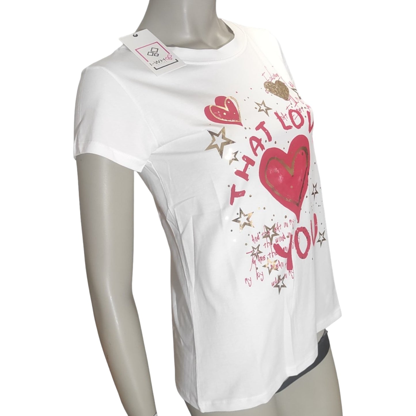 Tee-shirt col rond I Whoo - Made in Italy