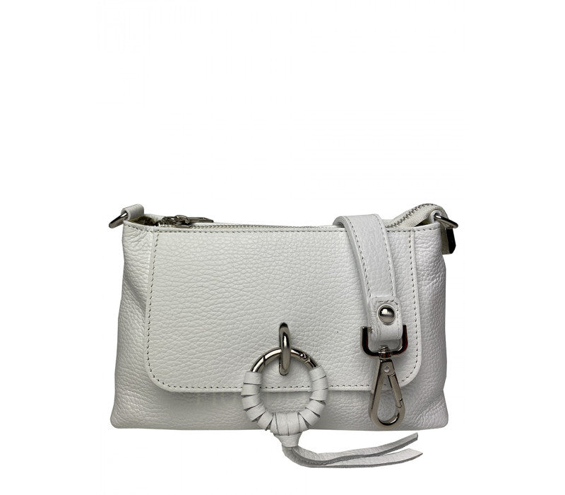 Annalisa handbag in dollaro leather Made in Italy