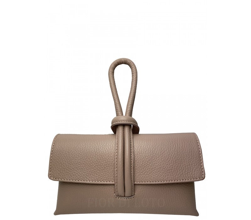 Esmeralda handbag in genuine leather from dollaro Made in Italy