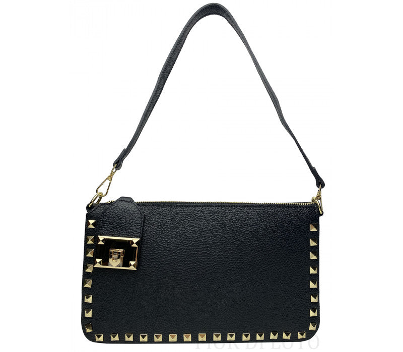 Alyssa handbag in genuine leather from dallaro Made in Italy