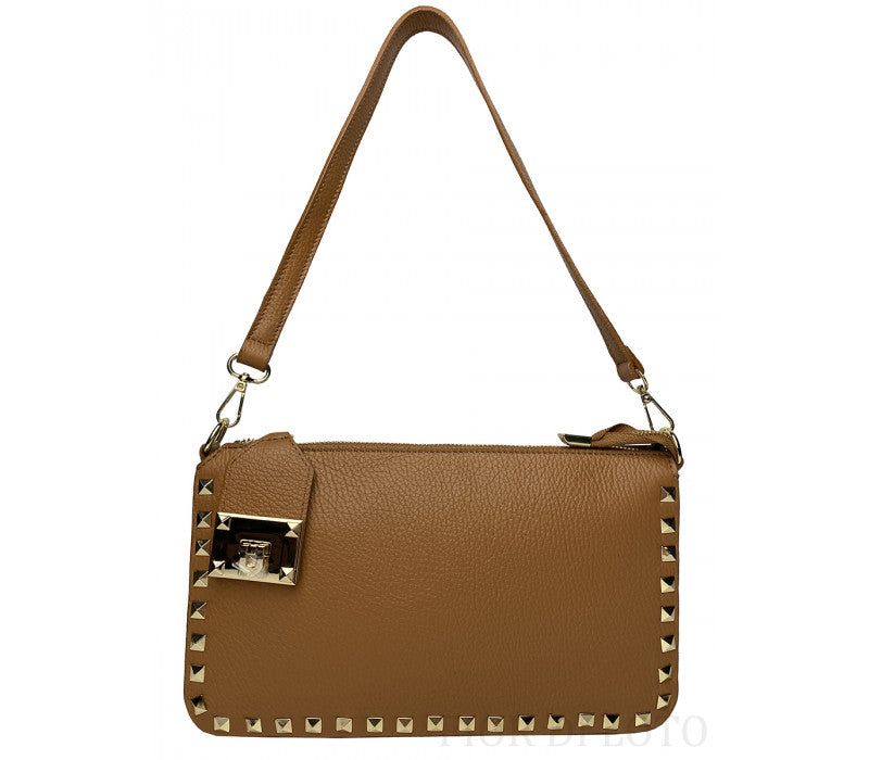 Alyssa handbag in genuine leather from dallaro Made in Italy