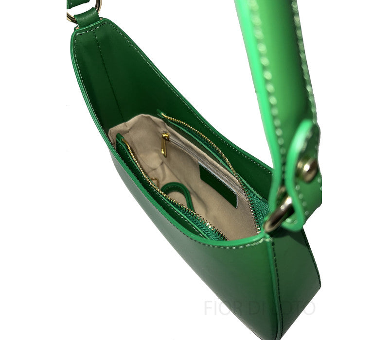 Large Iginia Bag in Genuine Leather by Ruga Made in Italy