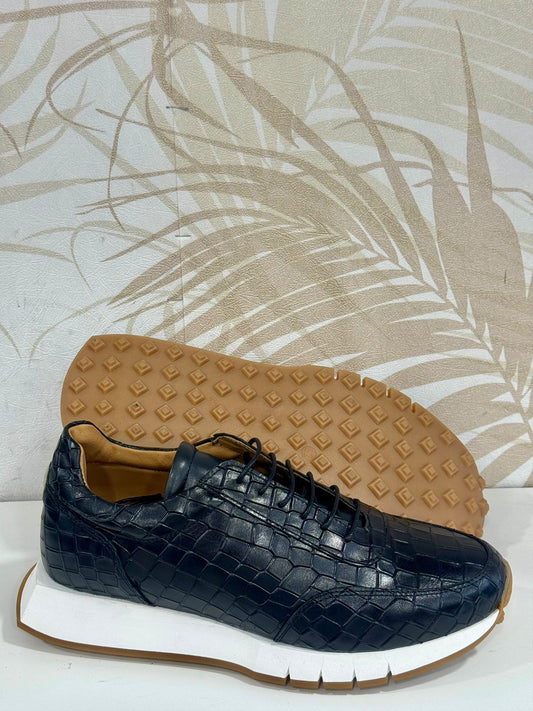 Sneakers Andrea Nobile en croco