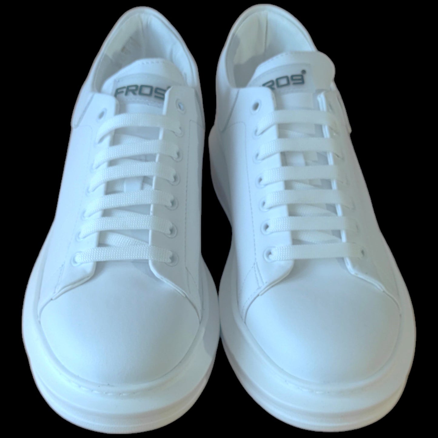 Sneakers Oversize FR09 cuir all white blanc - Fondo Kevin Bianco