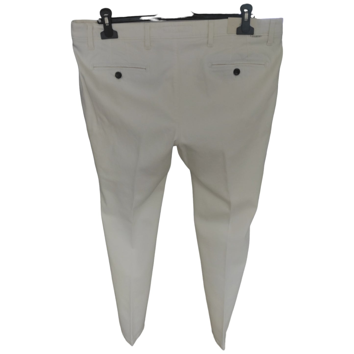 Pantalon Chino Épais Slim Fit pour Homme - Blanche - Made in Italy