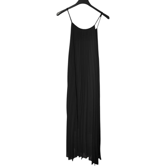 Robe Longue Débardeur Plissée Madiya – Noire