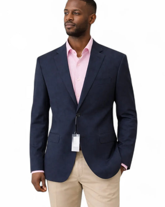 Blazer Homme Navy – Enrico Coveri | Modèle GROMA | 100% Laine | Made in Italy